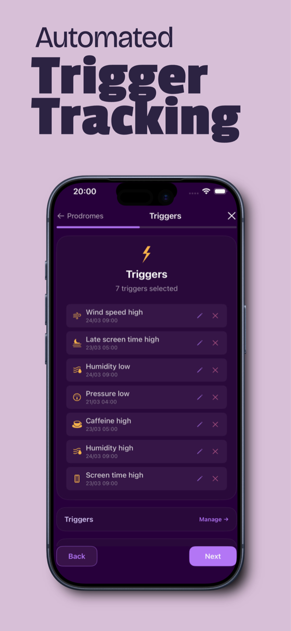 Automated trigger tracking